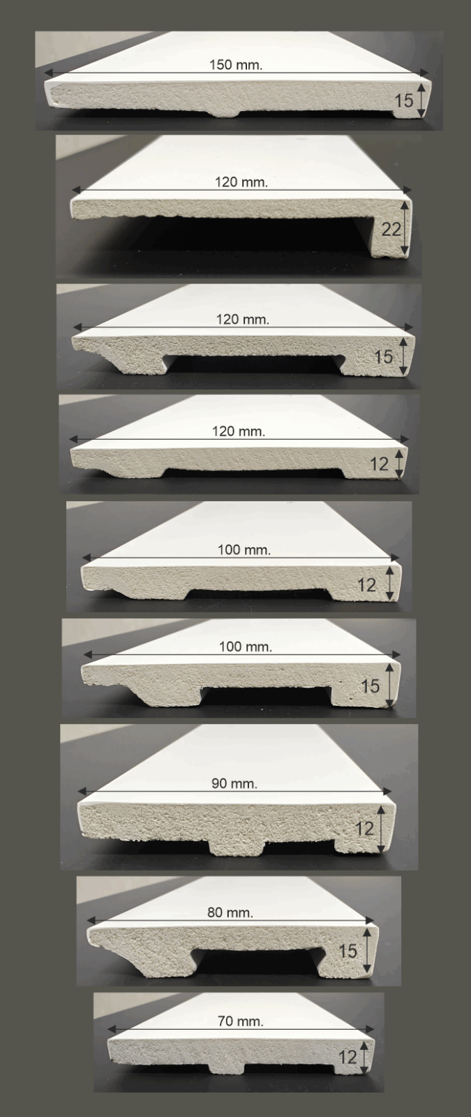Zocalo PVC Blanco