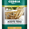 Tratamiento de Madera. Cedria Aceite Teka Miel