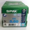 Tornillos para tarima exterior Spax 05X80
