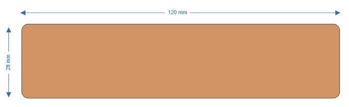 Cotas Madera Tratada 120x28