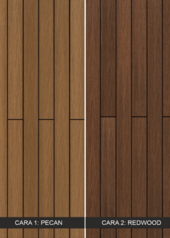 Tarima Sintética MB-Deck Twin Encapsulada Pecan/Redwood
