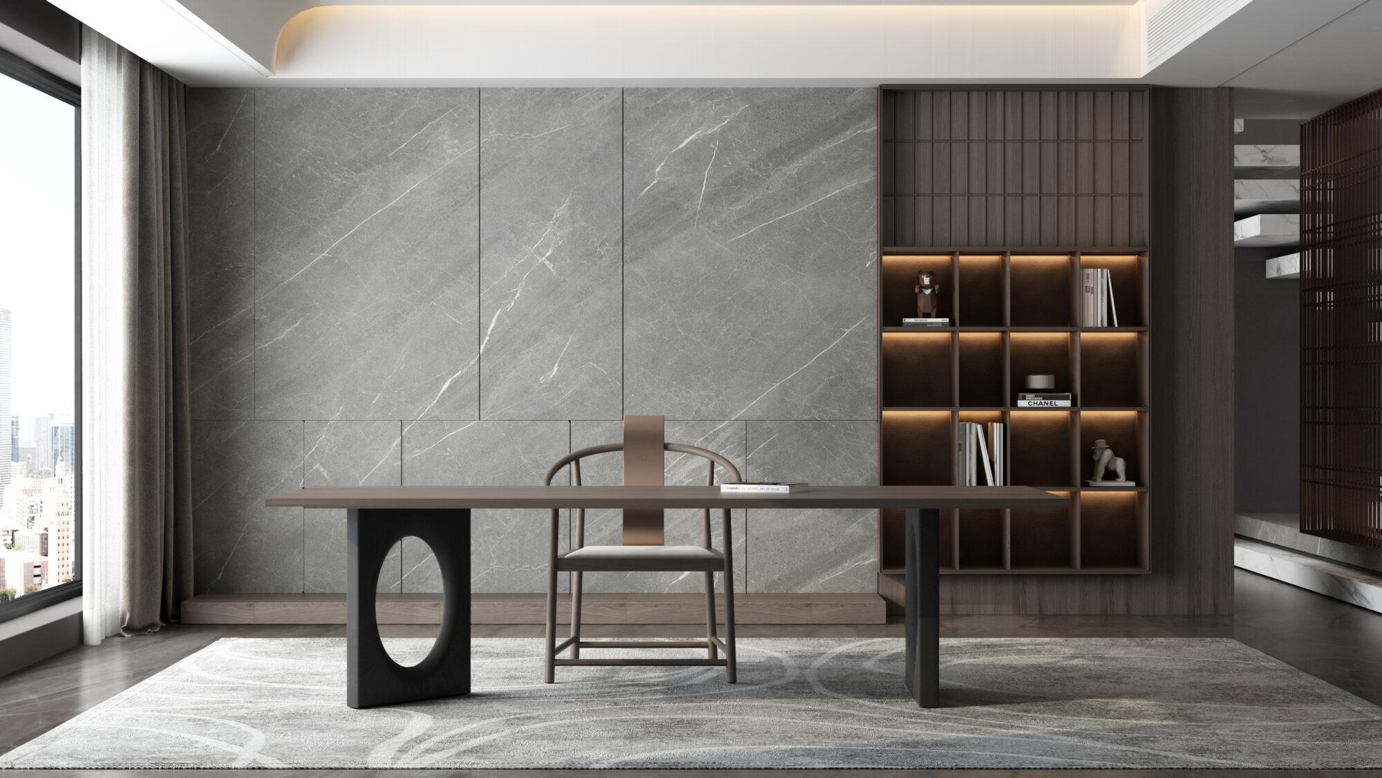 Panel SPC Verticalo Marmo Scuro